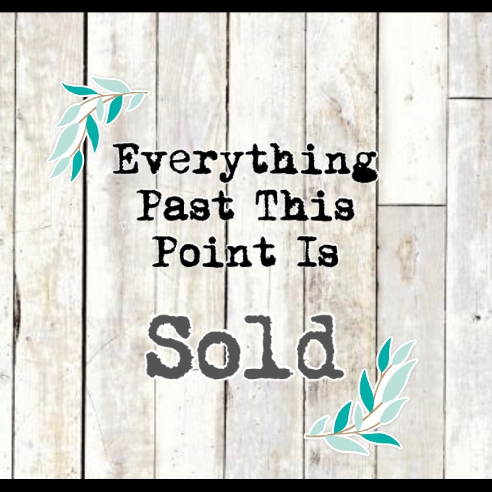 All sold items pass this point